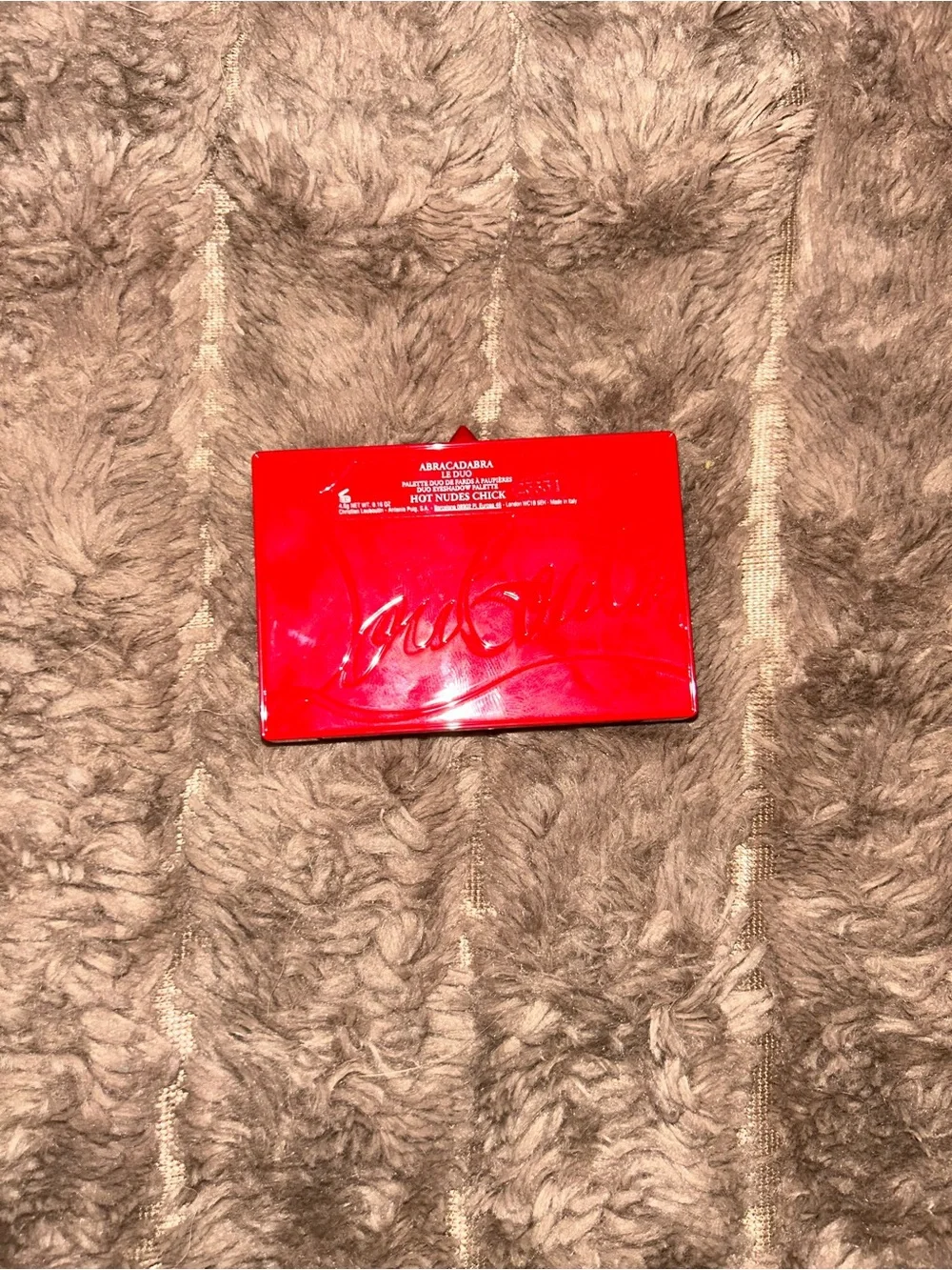Christian Louboutin Red Box Bath & Body Item